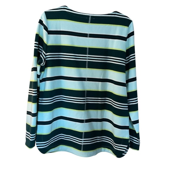 Talbots Classic French Terry Pullover - Goodies Stripe - Picture 5 of 9